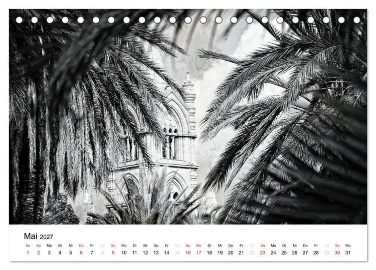 Produktbild: Silberstein portr&auml;tiert Palermo (Tischkalender 2027 DIN A5 quer), CALVENDO Monatskalender