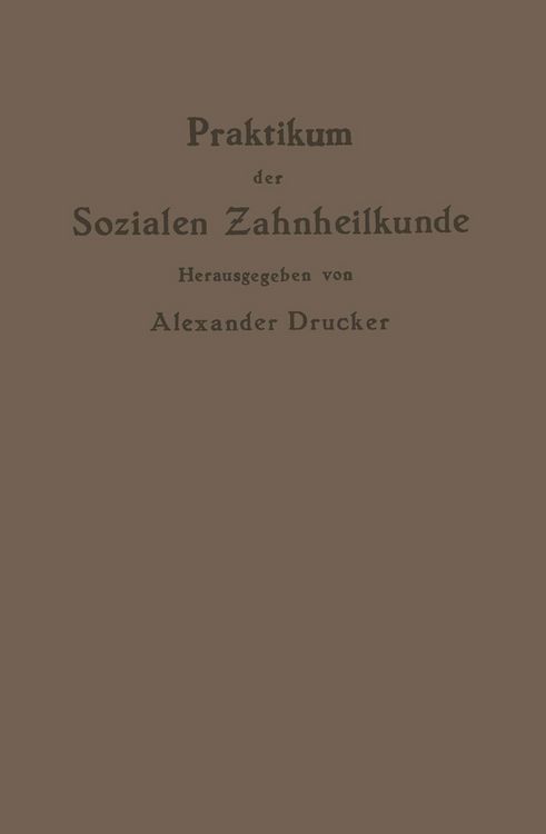 Produktbild: Praktikum der Sozialen Zahnheilkunde
