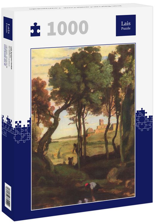 Produktbild: Lais Puzzle Jean-Baptiste-Camille Corot - Castelgandolfo 1000 Teile