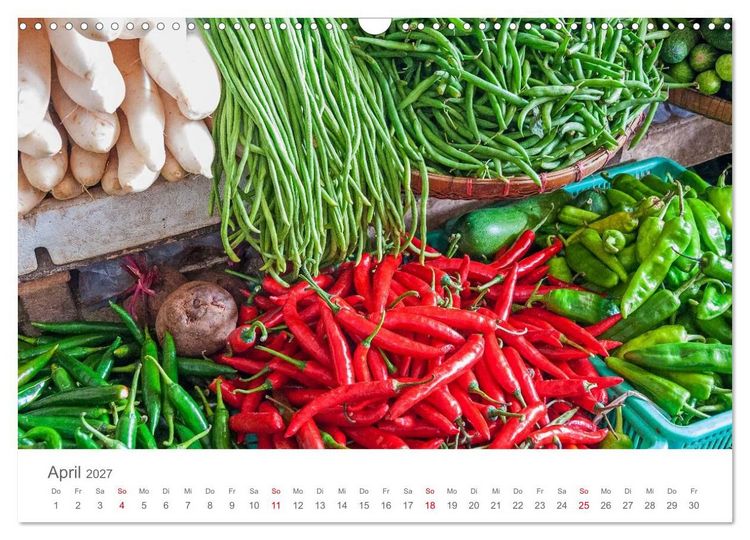 Produktbild: M&auml;rkte in S&uuml;dostasien (Wandkalender 2027 DIN A3 quer), CALVENDO Monatskalender