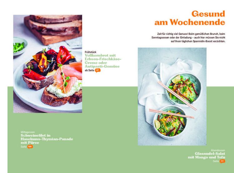 Produktbild: Das Spermidin-Kochbuch