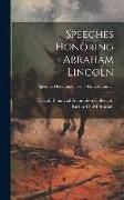 Produktbild: Speeches Honoring Abraham Lincoln; Speeches Honoring Lincoln - Richard Emrich
