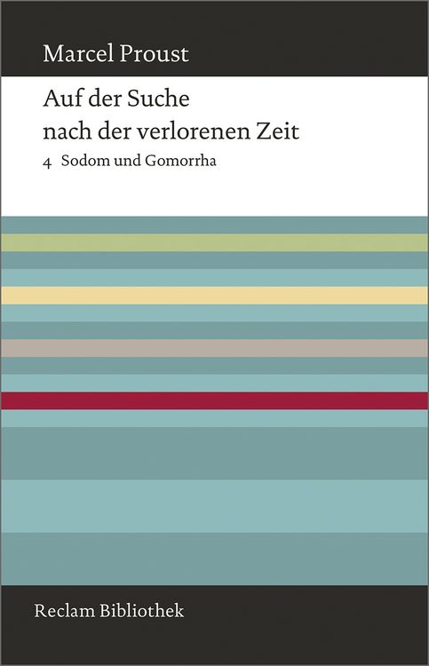 Produktbild: Auf der Suche nach der verlorenen Zeit. Band 4