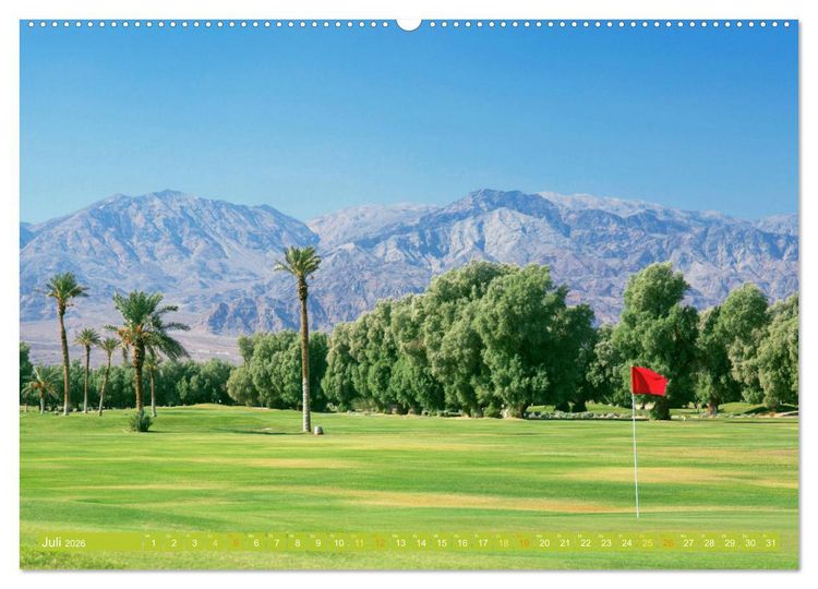 Produktbild: Einladung zum Golf (hochwertiger Premium Wandkalender 2026 DIN A2 quer), Kunstdruck in Hochglanz