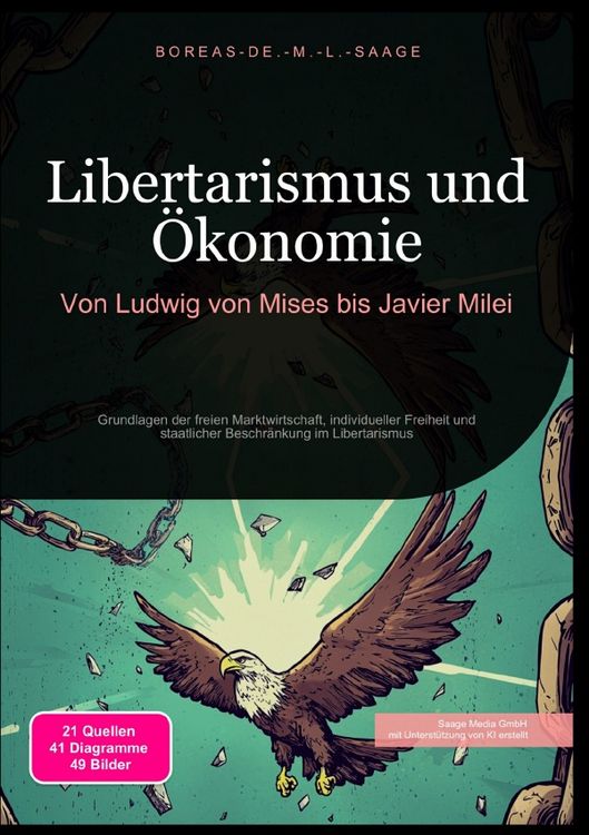 Produktbild: Freiheit (DE) / Libertarismus und &Ouml;konomie: Von Ludwig von Mises bis Javier Milei