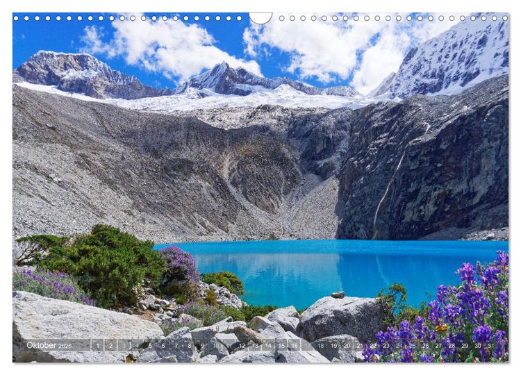 Produktbild: Bekanntes und Unbekanntes Peru (Wandkalender 2026 DIN A3 quer), CALVENDO Monatskalender