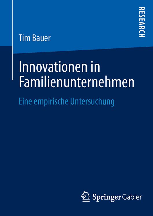 Produktbild: Innovationen in Familienunternehmen