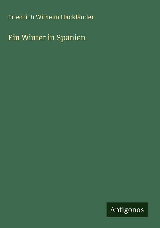 Produktbild: Ein Winter in Spanien