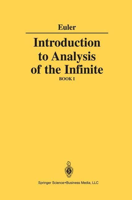 Produktbild: Introduction to Analysis of the Infinite