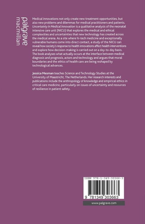 Produktbild: Uncertainty in Medical Innovation