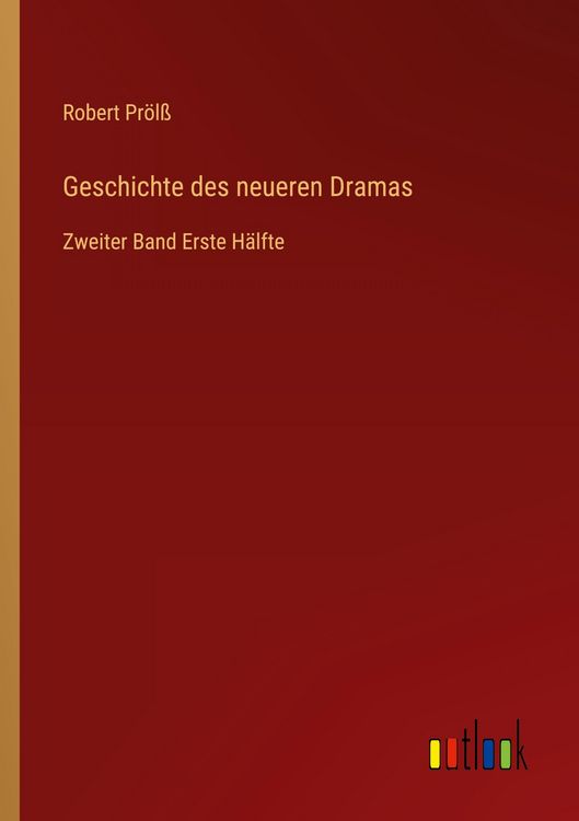 Produktbild: Geschichte des neueren Dramas