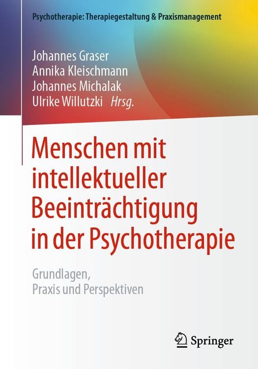 Produktbild: Menschen mit intellektueller Beeintr&auml;chtigung in der Psychotherapie