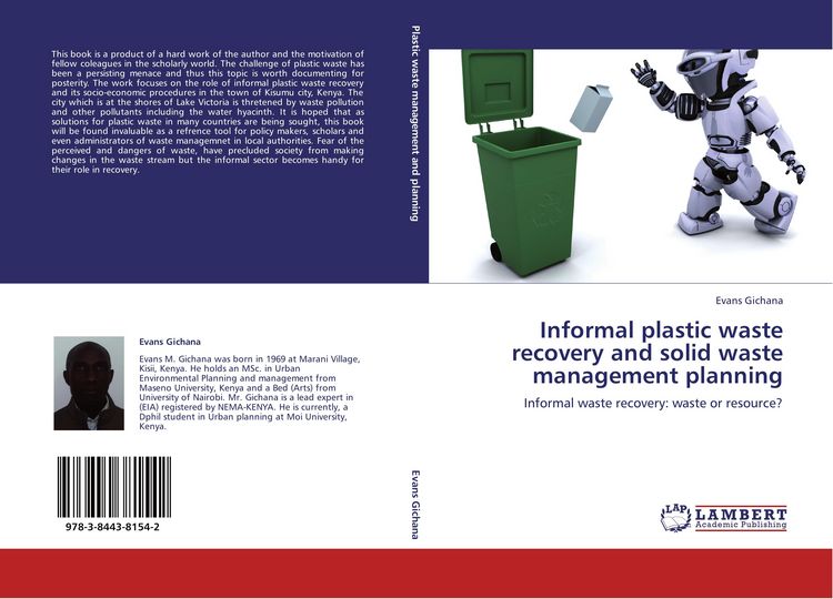 Produktbild: Informal plastic waste recovery and solid waste management planning