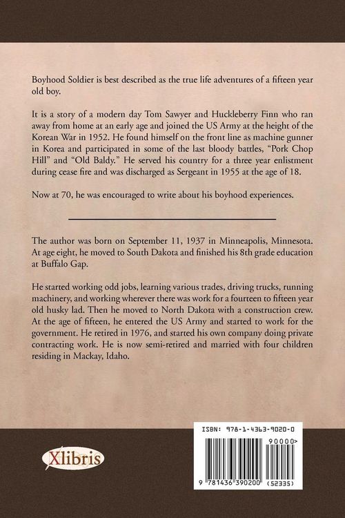 Produktbild: Life Experiences of a Fifteen-Year-Old Boyhood Soldier