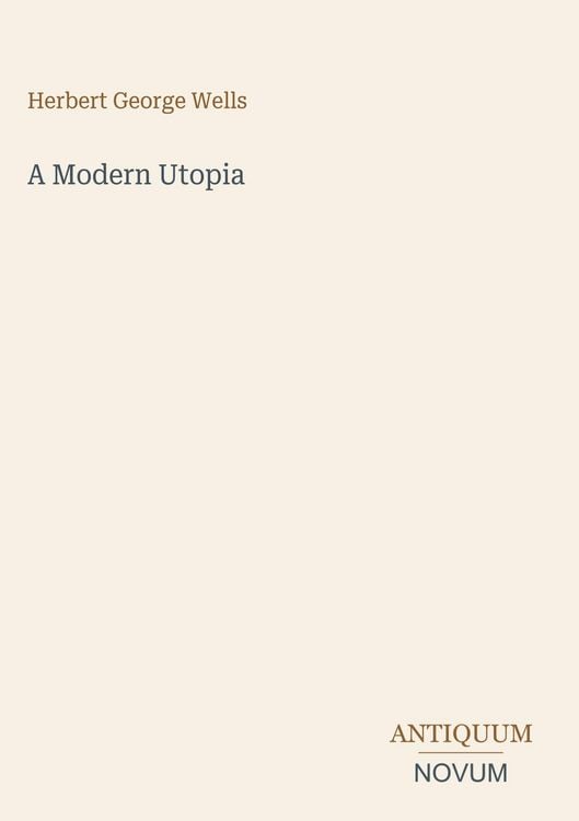 Produktbild: A Modern Utopia