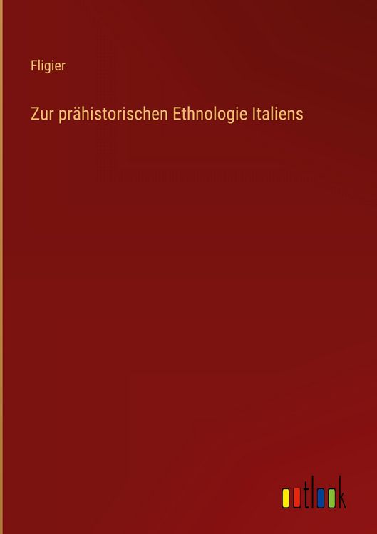 Produktbild: Zur pr&auml;historischen Ethnologie Italiens