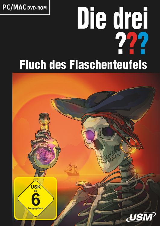 Produktbild: Die drei ??? - Fluch des Flaschenteufels