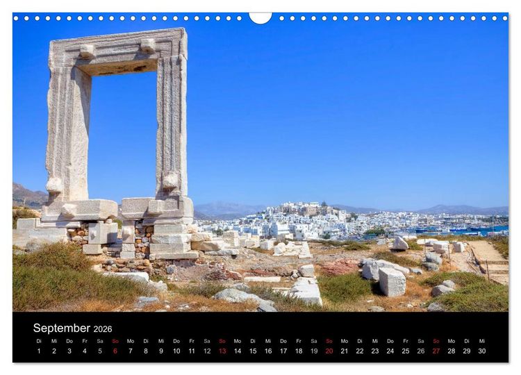Produktbild: Die Kykladen (Wandkalender 2026 DIN A3 quer), CALVENDO Monatskalender