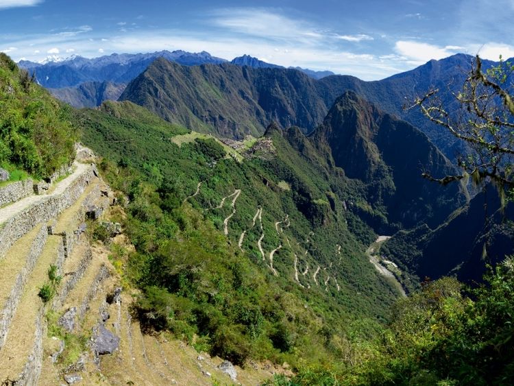 Produktbild: CALVENDO Puzzle Machu Picchu, 2.360 m &uuml;. M., Peru | 1000 Teile Lege-Gr&ouml;&szlig;e 64x48cm Foto-Puzzle f&uuml;r gl&uuml;ckliche Stunden