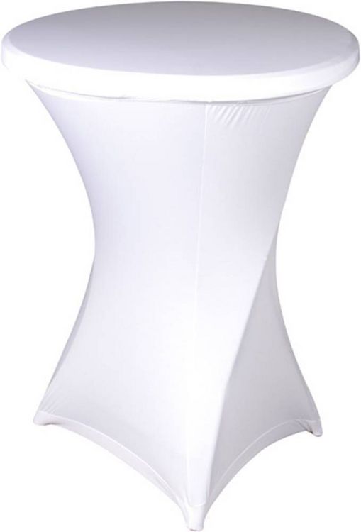 Produktbild: Perel Standing table cover Stehtisch&uuml;berzug Wei&szlig; FP200