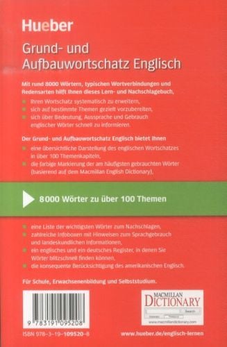 Produktbild: Grund- und Aufbauwortschatz Englisch