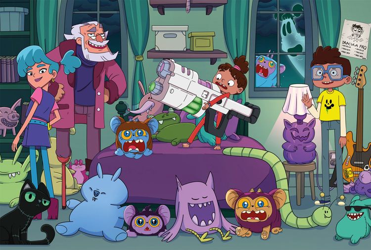 Produktbild: Schmidt Spiele - Monster Loving Maniacs: Bo als Monsterjäger, 150 Teile
