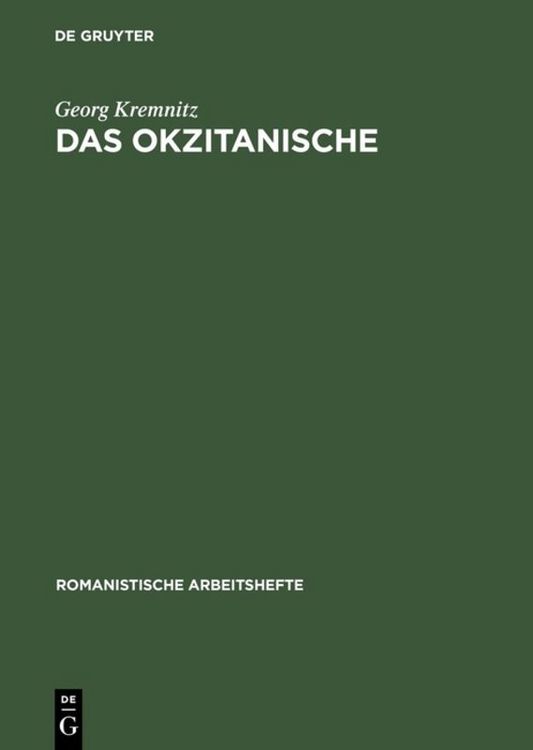 Produktbild: Das Okzitanische