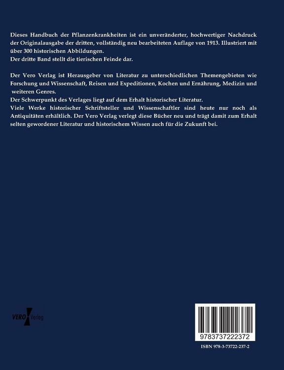Produktbild: Handbuch der Pflanzenkrankheiten