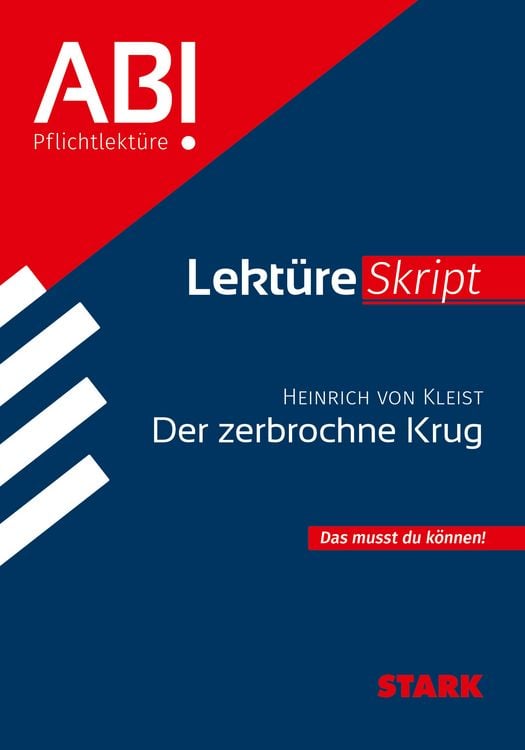 Produktbild: STARK Heinrich von Kleist: Der zerbrochne Krug - Deutsch - Lekt&uuml;reSkript