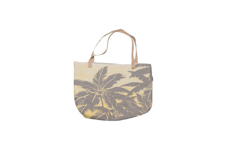 Produktbild: Fussenegger Tasche "Palmen" gelb