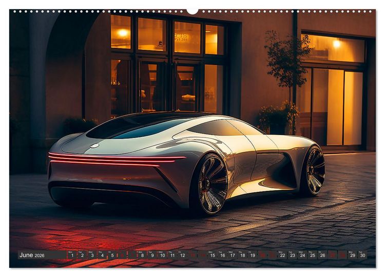Produktbild: Fast, noble, elegant (Wall Calendar 2026 DIN A2 landscape), CALVENDO 12 Month Wall Calendar