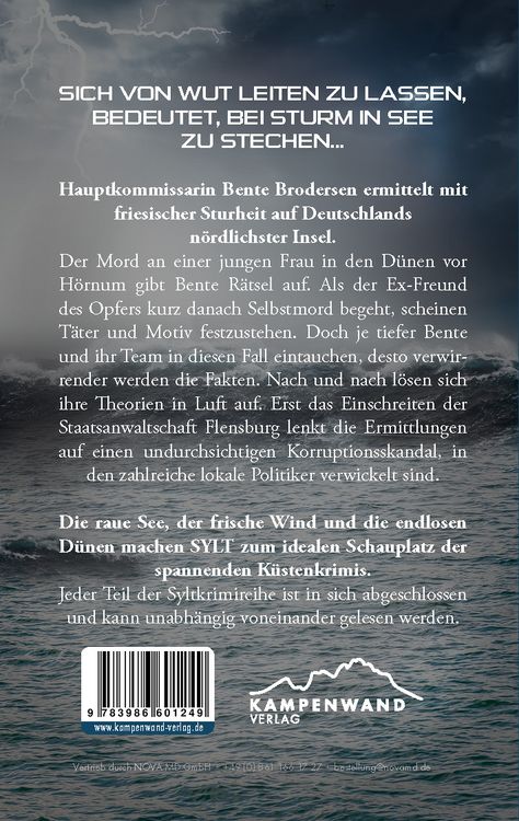 Produktbild: Syltkrimi Sturmgrab
