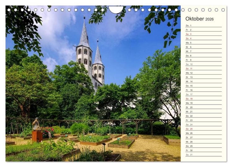 Produktbild: Goslar - Hanse- und Kaiserstadt im Harz (Wandkalender 2026 DIN A4 quer), CALVENDO Monatskalender