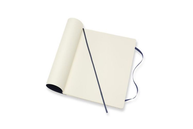 Produktbild: MOLESKINE NOTIZBUCH XL, BLANKO, SOFT COVER, SAPHIR