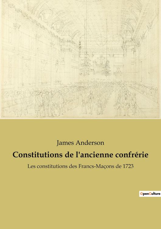 Produktbild: Constitutions de l'ancienne confr&eacute;rie