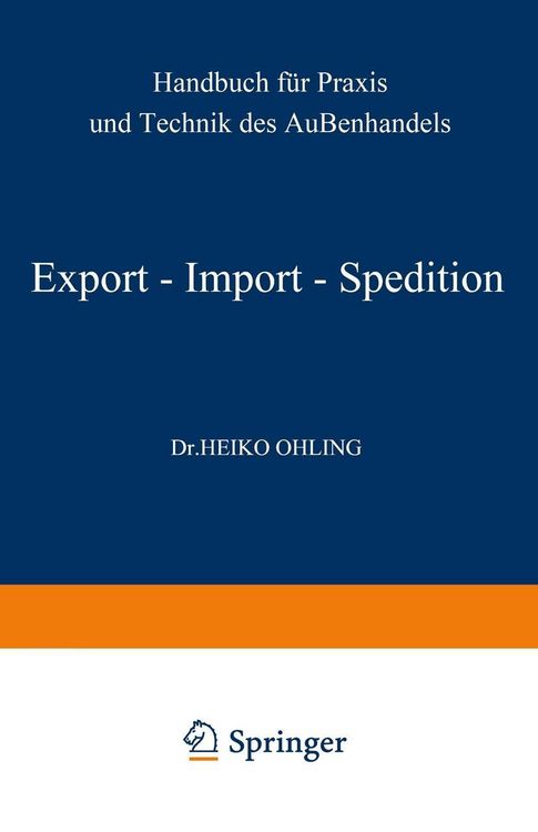 Produktbild: Export - Import - Spedition
