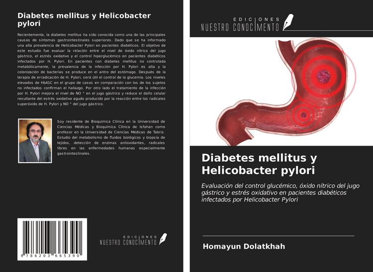 Produktbild: Diabetes mellitus y Helicobacter pylori