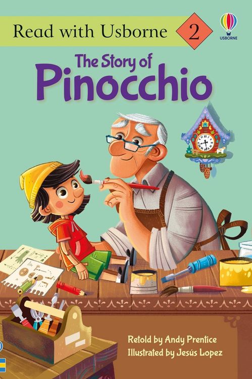 Produktbild: The Story of Pinocchio (Read with Usborne)