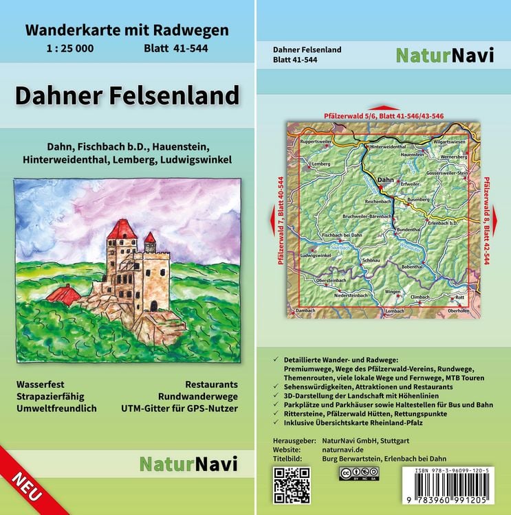 Produktbild: Dahner Felsenland
