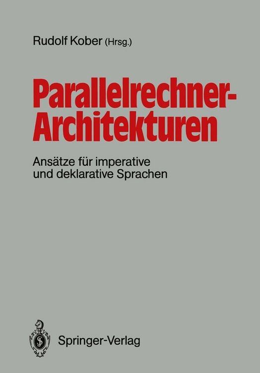 Produktbild: Parallelrechner-Architekturen