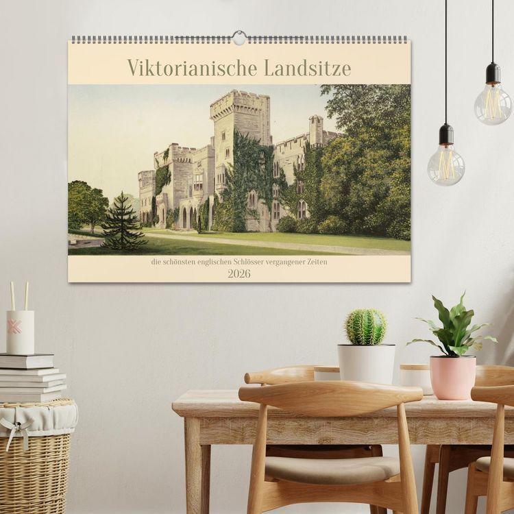 Produktbild: Viktorianische Landsitze (Wandkalender 2026 DIN A2 quer), CALVENDO Monatskalender