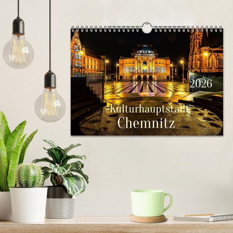 Produktbild: Kulturhauptstadt Chemnitz (Wandkalender 2026 DIN A4 quer), CALVENDO Monatskalender