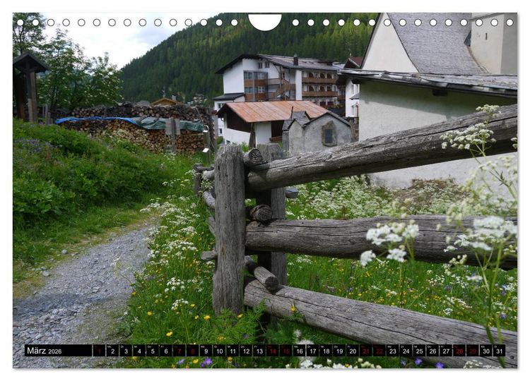 Produktbild: Sulden - S&uuml;dtiroler Bergdorf am Fu&szlig;e des Ortlers (Wandkalender 2026 DIN A4 quer), CALVENDO Monatskalender