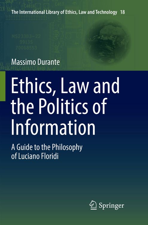 Produktbild: Ethics, Law and the Politics of Information