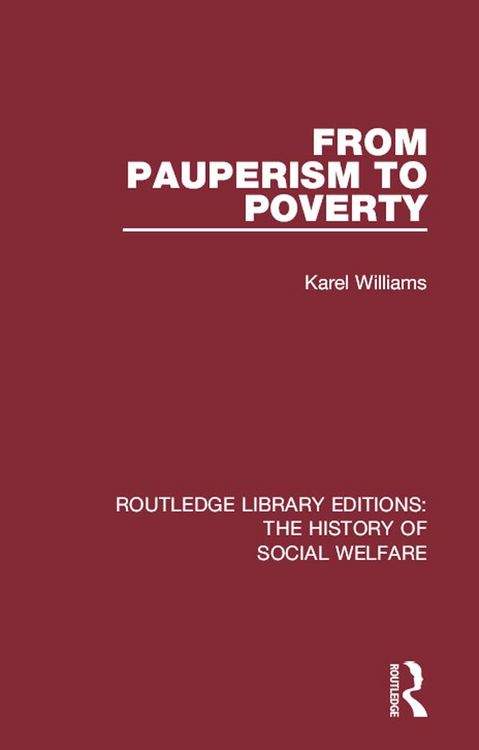 Produktbild: From Pauperism to Poverty