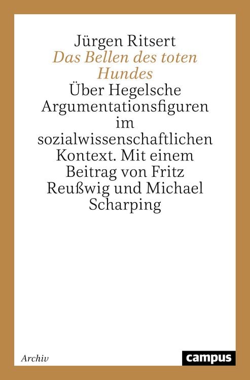 Produktbild: Das Bellen des toten Hundes
