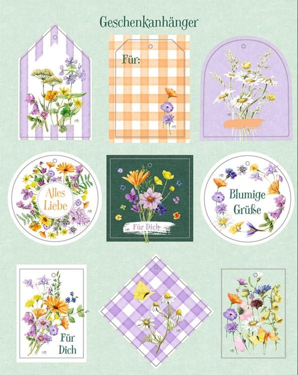 Produktbild: Geschenkpapier-Buch: Sch&ouml;ner Schenken - GartenLiebe (Bastin)