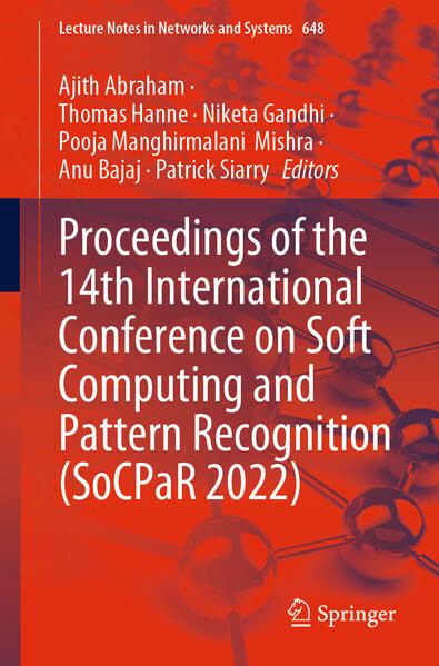 Produktbild: Proceedings of the 14th International Conference on Soft Computing and Pattern Recognition (SoCPaR 2022)