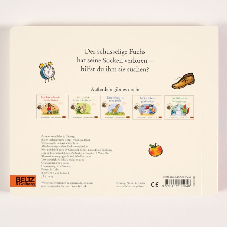 Produktbild: Der Fuchs sucht seine Socken