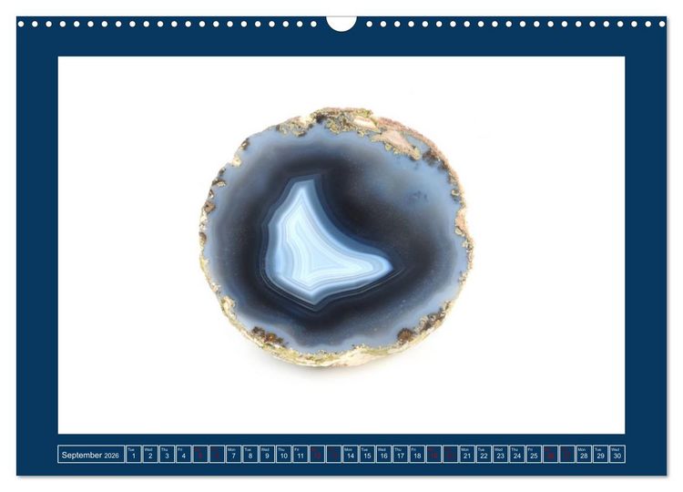 Produktbild: Agates - Polished semi-precious stones (Wall Calendar 2026 DIN A3 landscape), CALVENDO 12 Month Wall Calendar
